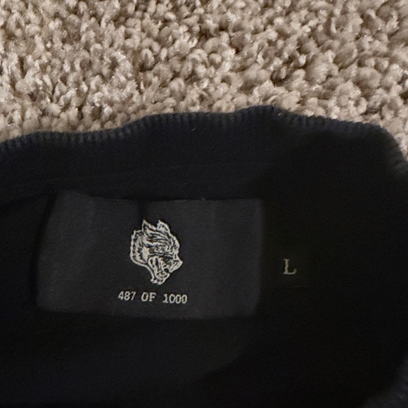 Darc Sport Oversized Black Tee 487/1000 - Picture 2 of 2